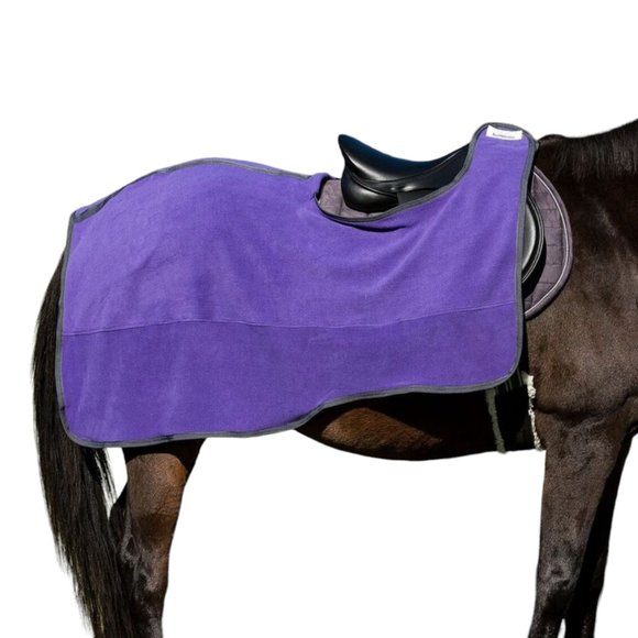 TuffRider Other Tuffrider Purple Fleece Quarter Sheet Horse Tack